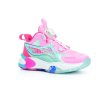 JUNIOR BASKETBALL dětské sportovní boty (Velikost 30, Barva bílá/modrá/tyrkys)