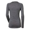 MB TDRZ dámské termo triko s dlouhým rukávem (Velikost XS, Barva tm.šedá/levandule)
