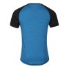 MS TKR pánské funkční tričko s krátkým rukávem (Velikost S, Barva černá (šedá)/petrol (sv.modrá))