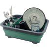 etkw5116 4200 etkw5116 foldable dish rack seagreen grey set 22 2