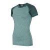 MS TKRZ dámské funkční tričko krátký rukáv (Velikost S, Barva zelená (šedá)/mint (šedá))