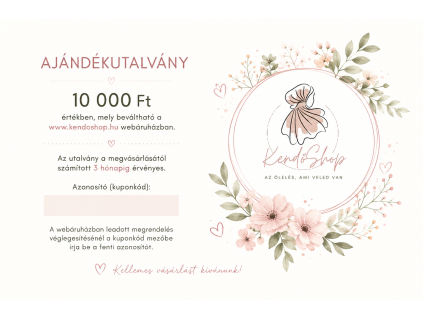 Ajándékutalvány webshop
