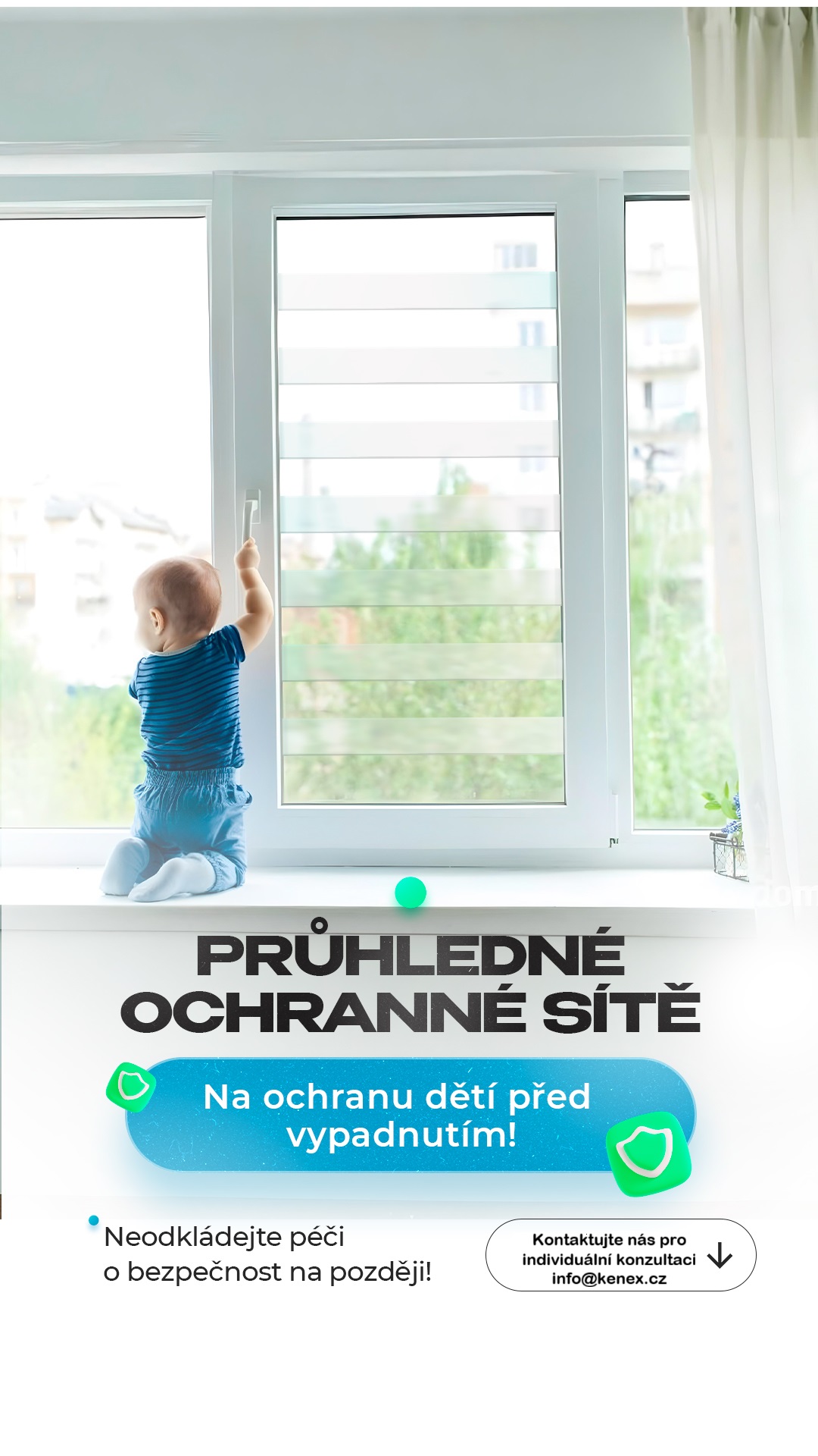 Průhledné ochranné mříže - bezpečnost a klid pro Váš domov!