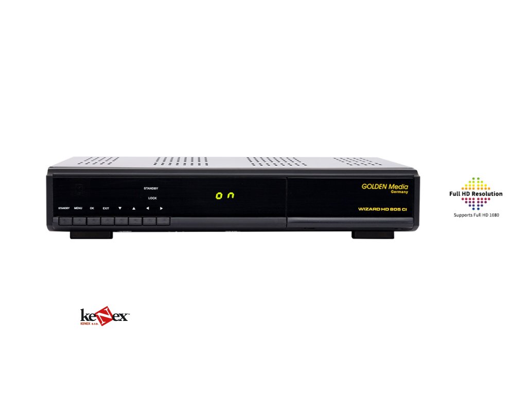 golden media satelitni prijimac wizard hd 805 ci