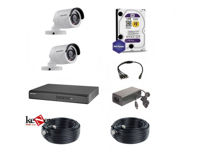 Kamerový set Hikvision Standart 2 venkovní