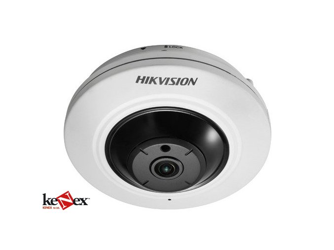 hikvision ds 2cd2935fwd i vnitrni 3 mpix fisheye ip kamera