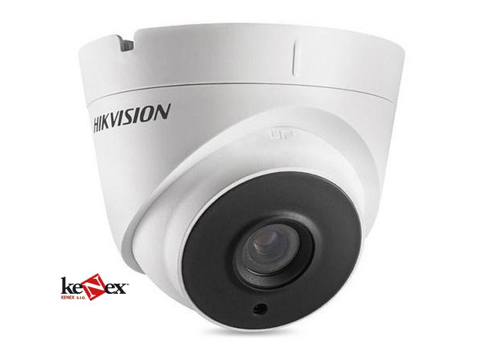 hikvision ds 2ce56d8t it3e 2 8mm starlight poc venkovni 2 mp hd tvi dome ball kamera
