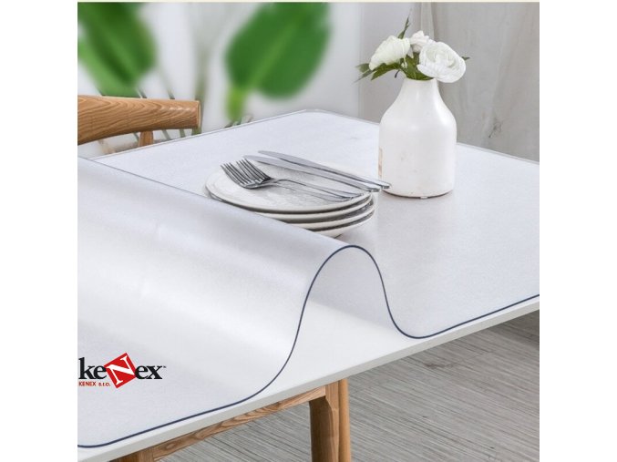 ubrus na stul z mekkeho skla 75 5x118 5 cm