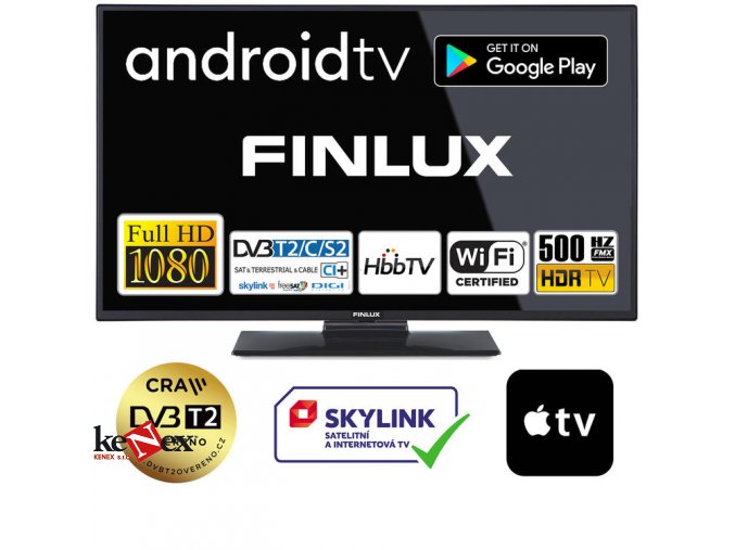 finlux 32fff5670 android hdr fhd sat wifi skylink live