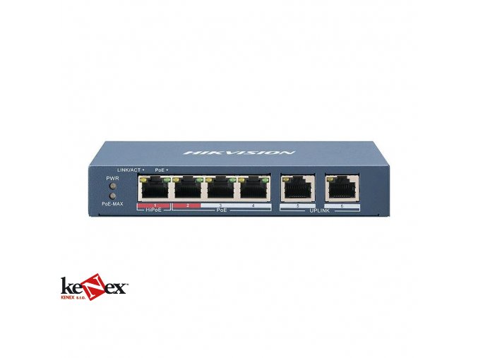 poe switch hikvision ds 3e1106hp ei 4 2 smart managed