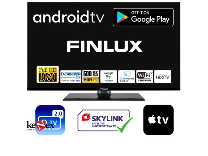 finlux 32ffi5670 android11 hdr fhd sat wifi o2tv skylink telly