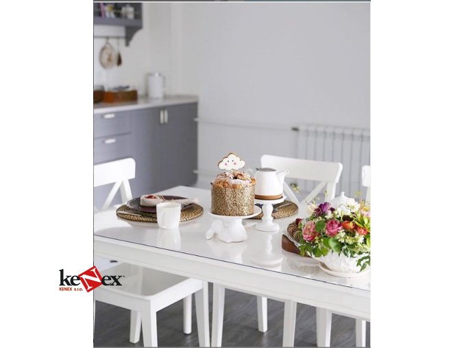 ubrus na stul z mekkeho skla 87 3x157 6 cm