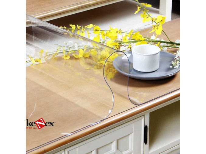 ubrus na stul z mekkeho skla 60x197 cm