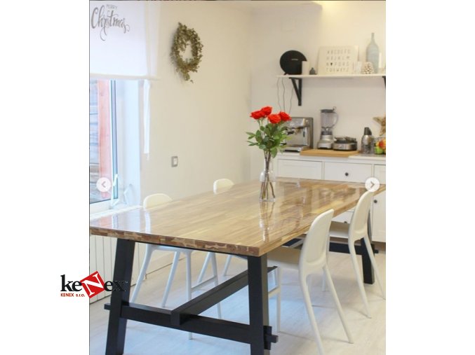 ubrus na stul z mekkeho skla 112x282 cm