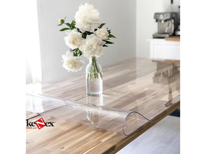 ubrus na stul z mekkeho skla 140x50cm 1