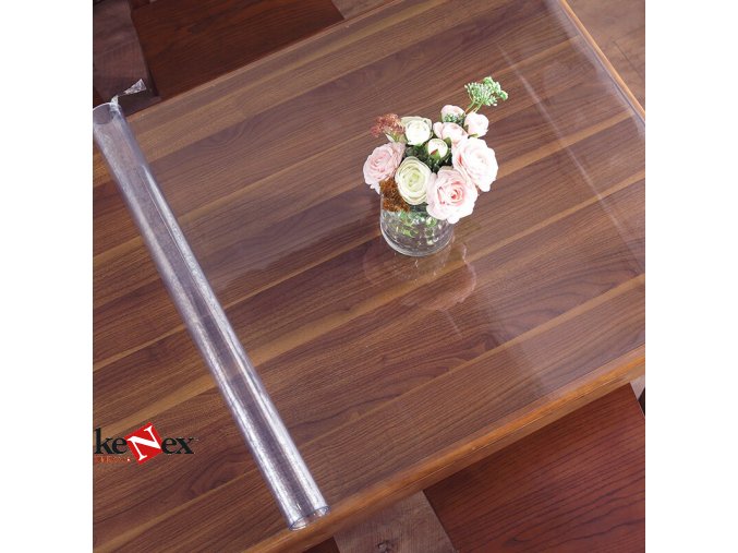 ubrus na stul z mekkeho skla 198x68 cm