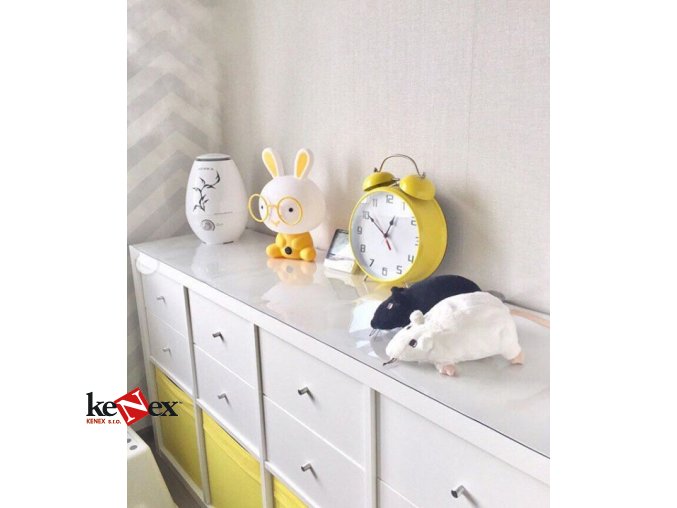 ubrus na stul z mekkeho skla 30x81 cm