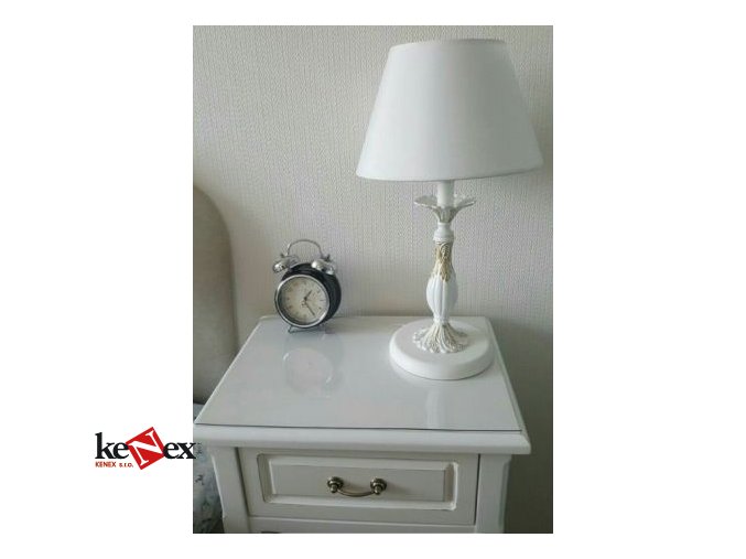 ubrus na stul z mekkeho skla 35x35cm