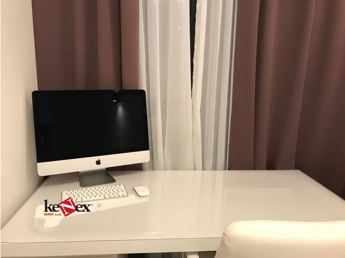 ubrus na stul z mekkeho skla 43x100 cm