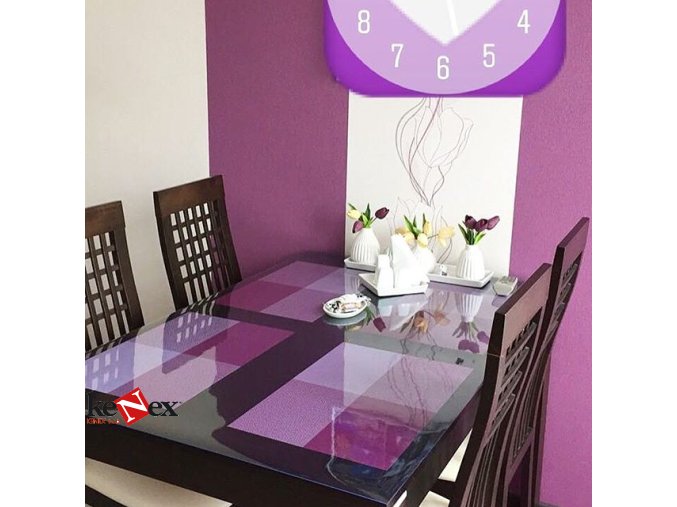 ubrus na stul z mekkeho skla 45x140cm