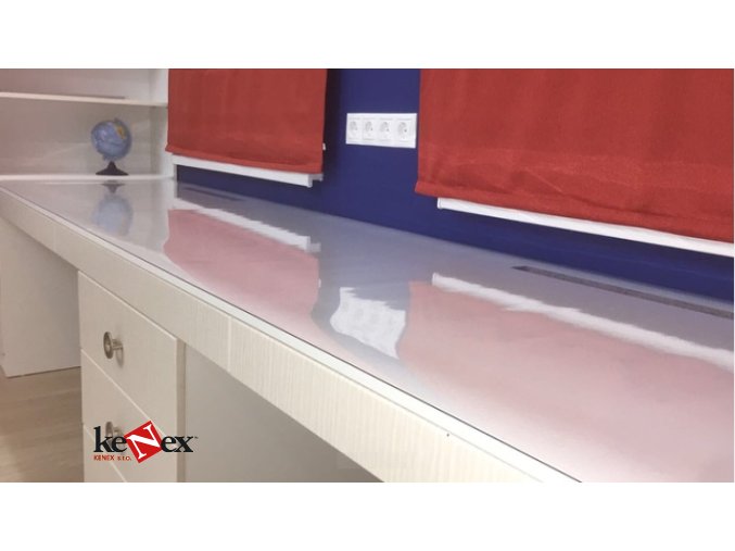 ubrus na stul z mekkeho skla 50x252 cm