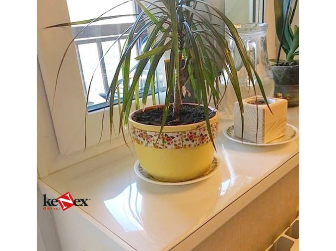 ubrus na stul z mekkeho skla 50x40 cm