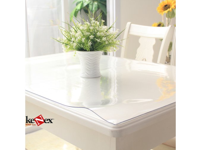 ubrus na stul z mekkeho skla 60x100