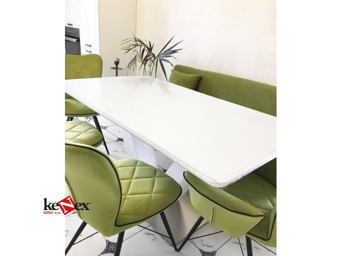 ubrus na stul z mekkeho skla 73x120 cm