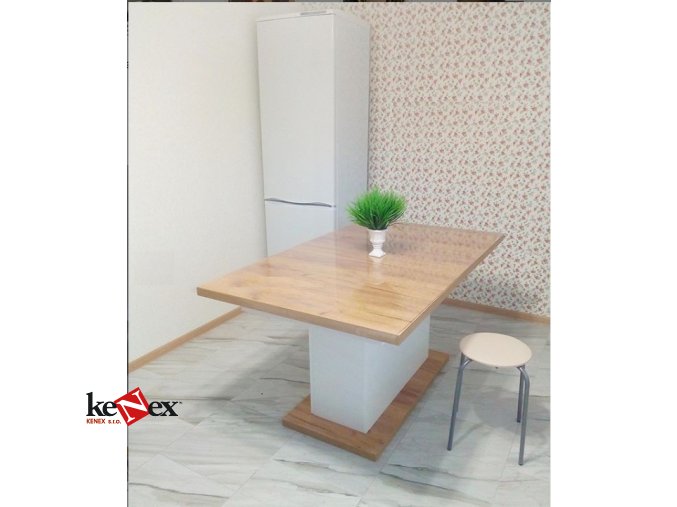 ubrus na stul z mekkeho skla 73x73 cm