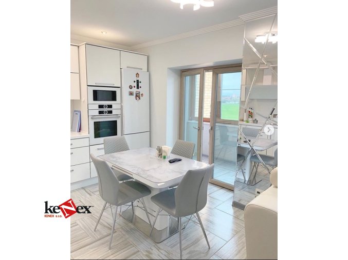 Ubrus na stůl z měkkého skla 74x144,5 cm