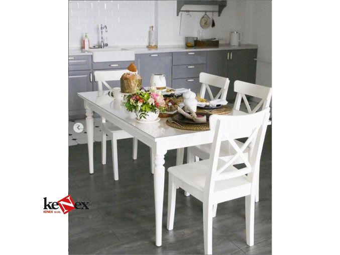 ubrus na stul z mekkeho skla 75x155 cm