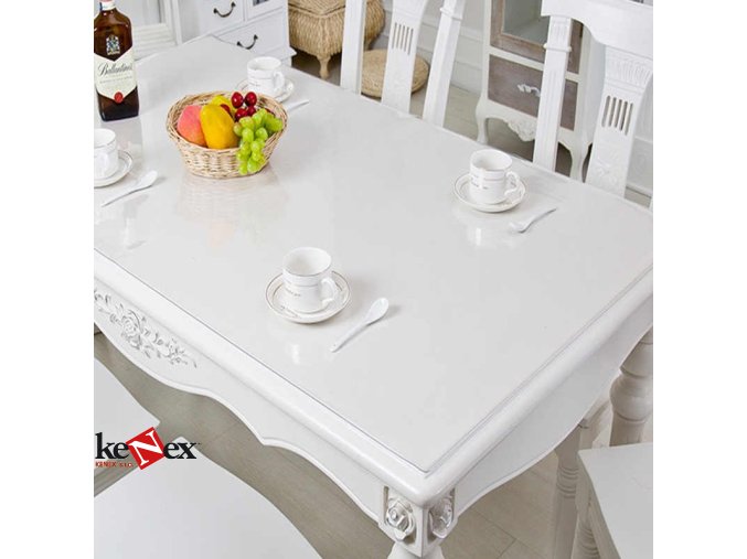 ubrus na stul z mekkeho skla 78 5x113 5 cm