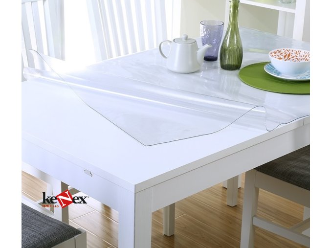 ubrus na stul z mekkeho skla 78x150 cm