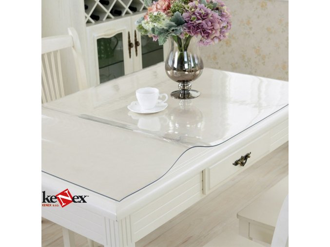 ubrus na stul z mekkeho skla 80 5x161 cm