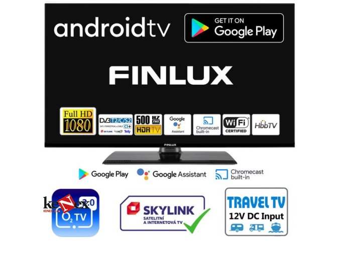 finlux 32ffmg5771 android11 hdr fhd sat dvb t2 wifi 12v travel tv