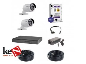 Kamerový set Hikvision Standart 2 venkovní