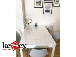 ubrus na stul z mekkeho skla 60x90 cm