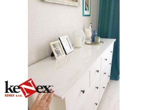 ubrus na stul z mekkeho skla 39 5x123 5 cm