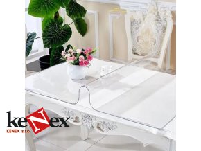 ubrus na stul z mekkeho skla 56x122 cm