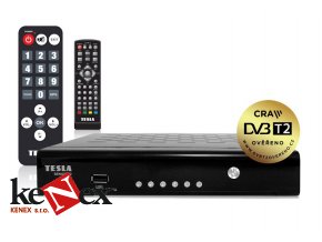 tesla senior t2 dvb t2 prijimac h 265 hevc dvb t2 overeno