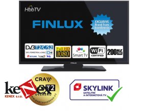 finlux 43fff5660 t2 sat hbb tv smart wifi skylink live