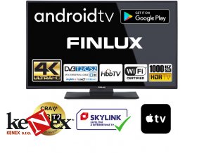 finlux 58fuf7070 android hdr uhd t2 sat hbbtv wifi skylink live