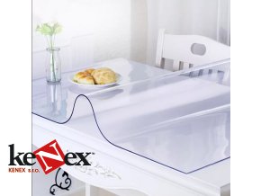 ubrus na stul z mekkeho skla 99x139 cm