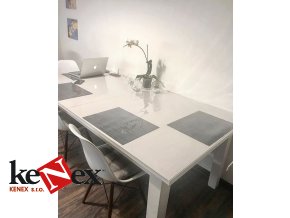 ubrus na stul z mekkeho skla 120x100 cm