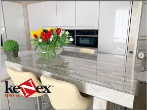 ubrus na stul z mekkeho skla 180x70 cm
