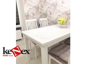 ubrus na stul z mekkeho skla 50x130 cm
