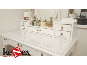 ubrus na stul z mekkeho skla 60x108 cm