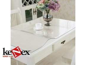 ubrus na stul z mekkeho skla 60x115 cm