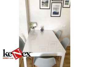 ubrus na stul z mekkeho skla 60x90 cm