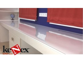 ubrus na stul z mekkeho skla 80x223 cm
